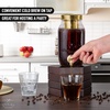 image:imageAirtight Cold Brew Coffee Maker with EXTRATHICK Glass Carafe Stainless Steel Mesh Filter and NonSlip Silicone Base  Premium Iced Coffee Maker Cold Brew Pitcher amp Tea Infuser  by ZulayGold