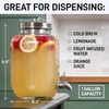image:imageAirtight Cold Brew Coffee Maker with EXTRATHICK Glass Carafe Stainless Steel Mesh Filter and NonSlip Silicone Base  Premium Iced Coffee Maker Cold Brew Pitcher amp Tea Infuser  by ZulaySilver