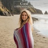 image:imageHydration Nation Authentic Large Handwoven Mexican Striped Throw Blanket  Soft Durable EcoFriendly  70x50  AzureCoral