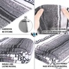 image:imageHydration Nation Authentic Large Handwoven Mexican Striped Throw Blanket  Soft Durable EcoFriendly  70x50  AzureOxford