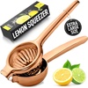 image:imageLemon Squeezer Stainless Steel with Premium Quality Heavy Duty Solid Metal Squeezer Bowl  Large Manual Citrus Press Juicer and Lime Squeezer Stainless Steel  by Zulay KitchenRose Gold