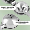 image:imageLemon Squeezer Stainless Steel with Premium Quality Heavy Duty Solid Metal Squeezer Bowl  Large Manual Citrus Press Juicer and Lime Squeezer Stainless Steel  by Zulay KitchenSilver