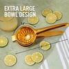 image:imageLemon Squeezer Stainless Steel with Premium Quality Heavy Duty Solid Metal Squeezer Bowl  Large Manual Citrus Press Juicer and Lime Squeezer Stainless Steel  by Zulay KitchenGold
