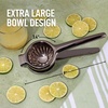 image:imageLemon Squeezer Stainless Steel with Premium Quality Heavy Duty Solid Metal Squeezer Bowl  Large Manual Citrus Press Juicer and Lime Squeezer Stainless Steel  by Zulay KitchenMetallic Black