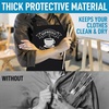 image:imageZulay 2Pack Funny Aprons for Men amp Women  Kitchen Aprons with Adjustable Neck Strap amp 2 Large PocketsCoffee Puns