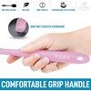 image:imageZulay 4pcs Silicone Spatula Set  Heat Resistant Silicone Tools for Cooking Baking amp Mixing  One Piece Design Spatulas for NonStick Cookware  Durable Stainless Steel Core Pink