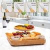 image:imageZulay Charcuterie Board Set Large  Great White Elephant Gift Housewarming Gift for New Home Bamboo Cheese Board  Charcuterie with Accessories Wine and CheeseIcon Set