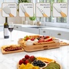 image:imageZulay Charcuterie Board Set Large  Great White Elephant Gift Housewarming Gift for New Home Bamboo Cheese Board  Charcuterie with Accessories Wine and CheeseLuxe Set