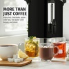 image:imageZulay Commercial Grade 100 Cup Coffee Maker Hot Water Urn  Large Percolator Pot Dispenser With DoubleWall Stainless Steel Quick Brew Stays Hot for Tea amp Beverage at Events amp Catering  SilverBlack
