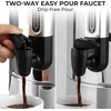 image:imageZulay Commercial Grade 100 Cup Coffee Maker Hot Water Urn  Large Percolator Pot Dispenser With DoubleWall Stainless Steel Quick Brew Stays Hot for Tea amp Beverage at Events amp Catering  SilverSilver