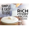 image:imageZulay Froth N Go Milk Frother  Rechargeable 3in1 Handheld Frother Wand with Travel Case amp USBC Charger  Single Double amp Egg Whisk for Latte Cappuccino Matcha Protein Shakes  Diamond WhiteJasper Granite