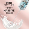 image:imageZulay Froth N Go Milk Frother  Rechargeable 3in1 Handheld Frother Wand with Travel Case amp USBC Charger  Single Double amp Egg Whisk for Latte Cappuccino Matcha Protein Shakes  Forge MarbleAlabaster Marble