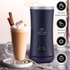 image:imageZulay Froth N Go Milk Frother  Rechargeable 3in1 Handheld Frother Wand with Travel Case amp USBC Charger  Single Double amp Egg Whisk for Latte Cappuccino Matcha Protein Shakes  Forge MarbleVentus Navy