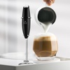 image:imageZulay Froth N Go Milk Frother  Rechargeable 3in1 Handheld Frother Wand with Travel Case amp USBC Charger  Single Double amp Egg Whisk for Latte Cappuccino Matcha Protein Shakes  Diamond WhiteGraphite Black
