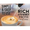 image:imageZulay Froth N Go Milk Frother  Rechargeable 3in1 Handheld Frother Wand with Travel Case amp USBC Charger  Single Double amp Egg Whisk for Latte Cappuccino Matcha Protein Shakes  Diamond WhiteTwo Black