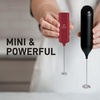 image:imageZulay Froth N Go Milk Frother  Rechargeable 3in1 Handheld Frother Wand with Travel Case amp USBC Charger  Single Double amp Egg Whisk for Latte Cappuccino Matcha Protein Shakes  Diamond WhiteAutumn Cranberry