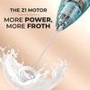 image:imageZulay Froth N Go Milk Frother  Rechargeable 3in1 Handheld Frother Wand with Travel Case amp USBC Charger  Single Double amp Egg Whisk for Latte Cappuccino Matcha Protein Shakes  Forge MarbleJasper Granite