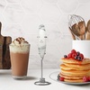 image:imageZulay Froth N Go Milk Frother  Rechargeable 3in1 Handheld Frother Wand with Travel Case amp USBC Charger  Single Double amp Egg Whisk for Latte Cappuccino Matcha Protein Shakes  Diamond WhiteQuartz