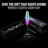 image:imageZulay Froth N Go Milk Frother  Rechargeable 3in1 Handheld Frother Wand with Travel Case amp USBC Charger  Single Double amp Egg Whisk for Latte Cappuccino Matcha Protein Shakes  Forge MarblePurple Teal