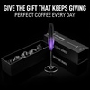 image:imageZulay Froth N Go Milk Frother  Rechargeable 3in1 Handheld Frother Wand with Travel Case amp USBC Charger  Single Double amp Egg Whisk for Latte Cappuccino Matcha Protein Shakes  Forge MarbleMystic Galaxy