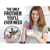 image:imageZulay Froth N Go Milk Frother  Rechargeable 3in1 Handheld Frother Wand with Travel Case amp USBC Charger  Single Double amp Egg Whisk for Latte Cappuccino Matcha Protein Shakes  Forge MarblePurple Teal