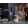image:imageZulay Froth N Go Milk Frother  Rechargeable 3in1 Handheld Frother Wand with Travel Case amp USBC Charger  Single Double amp Egg Whisk for Latte Cappuccino Matcha Protein Shakes  Forge MarbleMystic Galaxy