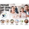 image:imageZulay Froth N Go Milk Frother  Rechargeable 3in1 Handheld Frother Wand with Travel Case amp USBC Charger  Single Double amp Egg Whisk for Latte Cappuccino Matcha Protein Shakes  Diamond WhiteJasper Granite