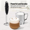 image:imageZulay Froth N Go Milk Frother  Rechargeable 3in1 Handheld Frother Wand with Travel Case amp USBC Charger  Single Double amp Egg Whisk for Latte Cappuccino Matcha Protein Shakes  Forge MarbleGraphite Black