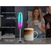 image:imageZulay Froth N Go Milk Frother  Rechargeable 3in1 Handheld Frother Wand with Travel Case amp USBC Charger  Single Double amp Egg Whisk for Latte Cappuccino Matcha Protein Shakes  Diamond WhitePurple Teal