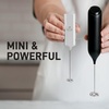 image:imageZulay Froth N Go Milk Frother  Rechargeable 3in1 Handheld Frother Wand with Travel Case amp USBC Charger  Single Double amp Egg Whisk for Latte Cappuccino Matcha Protein Shakes  Diamond WhiteBright White