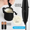 image:imageZulay Froth N Go Milk Frother  Rechargeable 3in1 Handheld Frother Wand with Travel Case amp USBC Charger  Single Double amp Egg Whisk for Latte Cappuccino Matcha Protein Shakes  Forge MarbleGrand Executive Black