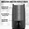 image:imageZulay Froth N Go Milk Frother  Rechargeable 3in1 Handheld Frother Wand with Travel Case amp USBC Charger  Single Double amp Egg Whisk for Latte Cappuccino Matcha Protein Shakes  Forge MarbleCyber Black