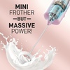 image:imageZulay Froth N Go Milk Frother  Rechargeable 3in1 Handheld Frother Wand with Travel Case amp USBC Charger  Single Double amp Egg Whisk for Latte Cappuccino Matcha Protein Shakes  Diamond WhiteAqua Blush
