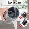 image:imageZulay Froth N Go Milk Frother  Rechargeable 3in1 Handheld Frother Wand with Travel Case amp USBC Charger  Single Double amp Egg Whisk for Latte Cappuccino Matcha Protein Shakes  Diamond WhiteCyber Black