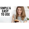 image:imageZulay Froth N Go Milk Frother  Rechargeable 3in1 Handheld Frother Wand with Travel Case amp USBC Charger  Single Double amp Egg Whisk for Latte Cappuccino Matcha Protein Shakes  Forge MarbleTwo Black