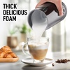 image:imageZulay Froth N Go Milk Frother  Rechargeable 3in1 Handheld Frother Wand with Travel Case amp USBC Charger  Single Double amp Egg Whisk for Latte Cappuccino Matcha Protein Shakes  Forge MarbleCyber Black