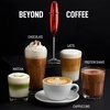 image:imageZulay Froth N Go Milk Frother  Rechargeable 3in1 Handheld Frother Wand with Travel Case amp USBC Charger  Single Double amp Egg Whisk for Latte Cappuccino Matcha Protein Shakes  Diamond WhiteMajestic Cardinal Red