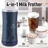 image:imageZulay Froth N Go Milk Frother  Rechargeable 3in1 Handheld Frother Wand with Travel Case amp USBC Charger  Single Double amp Egg Whisk for Latte Cappuccino Matcha Protein Shakes  Diamond WhiteVentus Navy