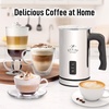 image:imageZulay Froth N Go Milk Frother  Rechargeable 3in1 Handheld Frother Wand with Travel Case amp USBC Charger  Single Double amp Egg Whisk for Latte Cappuccino Matcha Protein Shakes  Diamond WhiteIron Silver