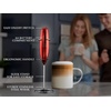 image:imageZulay Froth N Go Milk Frother  Rechargeable 3in1 Handheld Frother Wand with Travel Case amp USBC Charger  Single Double amp Egg Whisk for Latte Cappuccino Matcha Protein Shakes  Diamond WhiteMajestic Cardinal Red