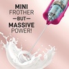 image:imageZulay Froth N Go Milk Frother  Rechargeable 3in1 Handheld Frother Wand with Travel Case amp USBC Charger  Single Double amp Egg Whisk for Latte Cappuccino Matcha Protein Shakes  Forge MarbleAmber Dragonfruit