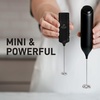 image:imageZulay Froth N Go Milk Frother  Rechargeable 3in1 Handheld Frother Wand with Travel Case amp USBC Charger  Single Double amp Egg Whisk for Latte Cappuccino Matcha Protein Shakes  Diamond WhiteBasalt Marble