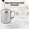 image:imageZulay Froth N Go Milk Frother  Rechargeable 3in1 Handheld Frother Wand with Travel Case amp USBC Charger  Single Double amp Egg Whisk for Latte Cappuccino Matcha Protein Shakes  Diamond WhiteGraphite Black