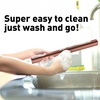 image:imageZulay Kitchen 159 inch Professional Stainless Steel Rolling Pin  Lightweight Metal French Rolling Pin  Perfect for Baking Fondant Pizza Dough Roller DumplingCopper