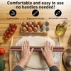 image:imageZulay Kitchen 159 inch Professional Stainless Steel Rolling Pin  Lightweight Metal French Rolling Pin  Perfect for Baking Fondant Pizza Dough Roller DumplingCopper