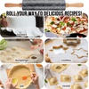 image:imageZulay Kitchen 159 inch Professional Stainless Steel Rolling Pin  Lightweight Metal French Rolling Pin  Perfect for Baking Fondant Pizza Dough Roller DumplingBlack