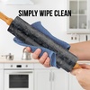 image:imageZulay Kitchen 159 inch Professional Stainless Steel Rolling Pin  Lightweight Metal French Rolling Pin  Perfect for Baking Fondant Pizza Dough Roller DumplingBlack