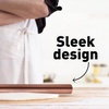 image:imageZulay Kitchen 159 inch Professional Stainless Steel Rolling Pin  Lightweight Metal French Rolling Pin  Perfect for Baking Fondant Pizza Dough Roller DumplingCopper