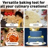 image:imageZulay Kitchen 159 inch Professional Stainless Steel Rolling Pin  Lightweight Metal French Rolling Pin  Perfect for Baking Fondant Pizza Dough Roller DumplingCopper