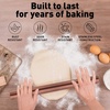 image:imageZulay Kitchen 159 inch Professional Stainless Steel Rolling Pin  Lightweight Metal French Rolling Pin  Perfect for Baking Fondant Pizza Dough Roller DumplingCopper